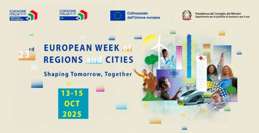 I Programmi JTF e METRO+ selezionati per la European Week of Regions and Cities 2025