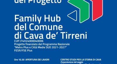 Cava de’ Tirreni, la presentazione del “Family HUB”