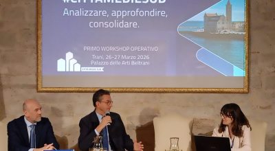 A Trani due giorni di lavoro con 15 Città Medie del Sud